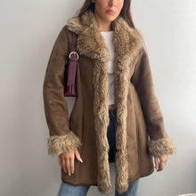 Load image into Gallery viewer, Brown afghan coat size 14
