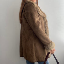 Load image into Gallery viewer, Brown afghan coat size 14
