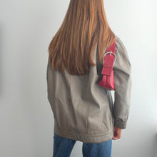 Load image into Gallery viewer, Mushroom leather bomber jacket size M
