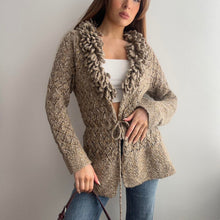 Load image into Gallery viewer, Funky knitted cardigan size S/M
