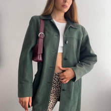 Load image into Gallery viewer, Vintage suede leather jacket size 16
