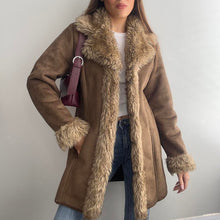 Load image into Gallery viewer, Brown afghan coat size 14
